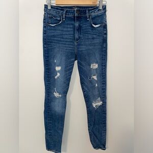 Abercrombie high waisted skinny jeans
